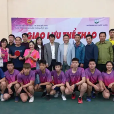 GIAO HỮU THỂ THAO TĂNG CƯỜNG SỰ KẾT NỐI GIỮA TRƯỜNG ĐẠI HỌC DƯỢC HÀ NỘI VÀ TRUNG TÂM GIÁO DỤC QUỐC PHÒNG AN NINH, TRƯỜNG ĐẠI HỌC THỂ DỤC THỂ THAO BẮC NINH